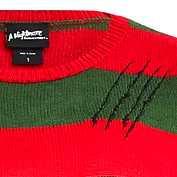 ❤️NWT VINTAGE TORRID NIGHTMARE ON ELM STREET FREDDY KRUGER COSTUME DRESS PLUS - Picture 4 of 13